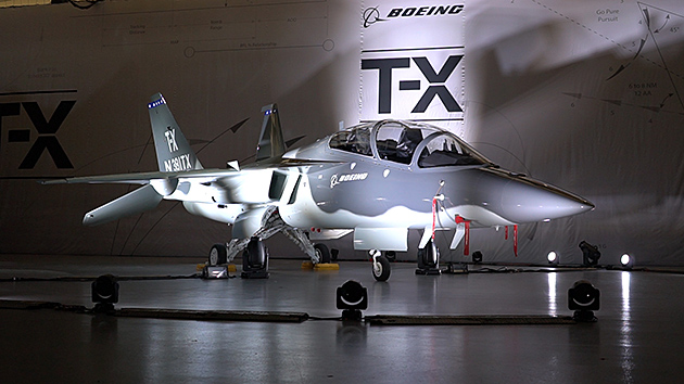 ▲波音（Boeing）公司與瑞典紳寶（SAAB）合作研發的新世代T-X教練機。（圖／波音公司）