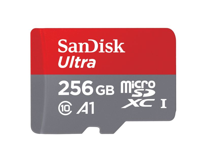 ▲SanDisk 全新256GBUltra microSD記憶卡，能夠存放手機APP。（圖／公關公司提供）