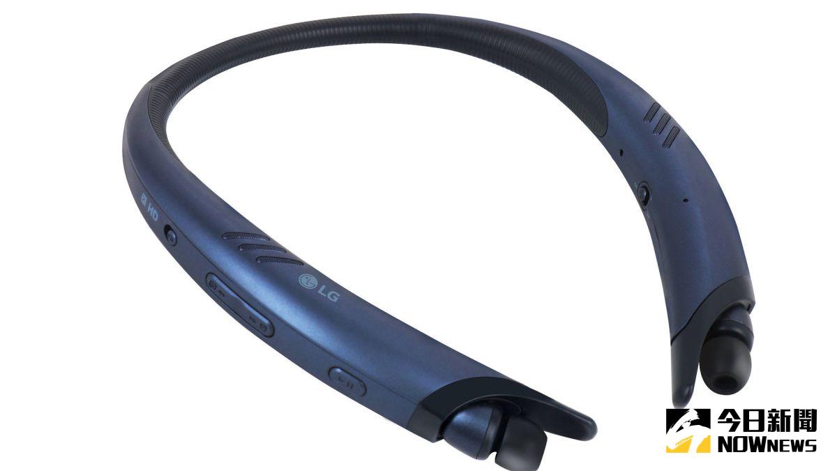 ▲HBS-A100 HD隨身音箱無線耳機，將HD高解析音箱置入無線耳機本體。（圖／公關公司提供）