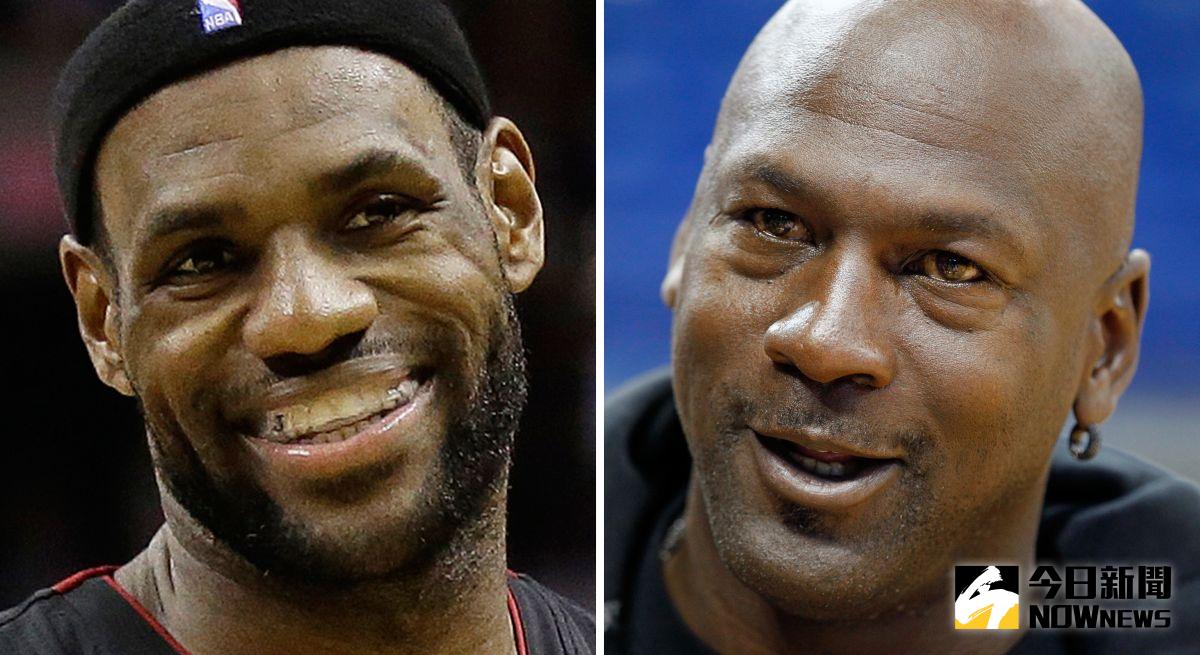 ▲詹皇對決喬丹，是球迷們最喜歡討論的戲碼之一。（圖／美聯社／達志影像）