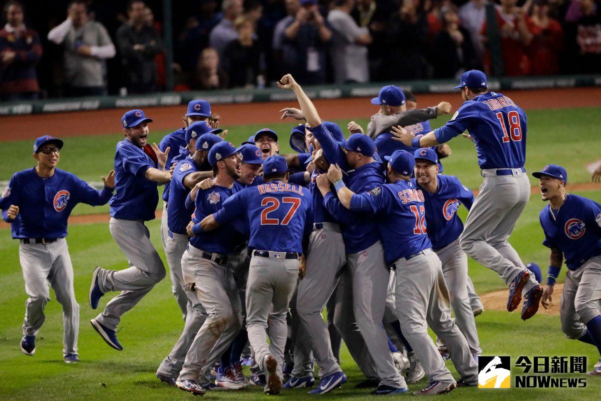 ▲芝加哥小熊隊獲得2016年世界大賽冠軍。（圖／美聯社／達志影像）