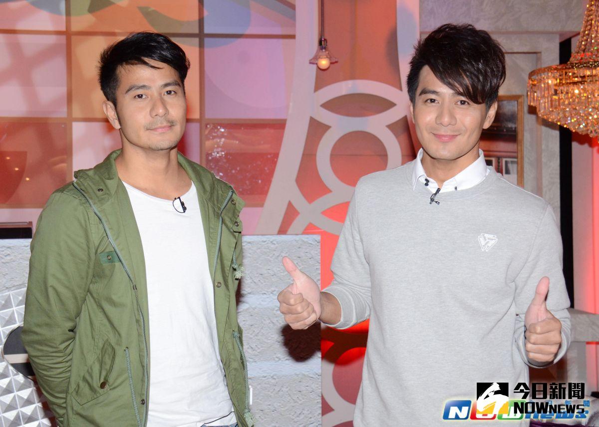 ▲郭彥均、郭彥甫兄弟合體出席《SS小燕之夜》錄影。（圖／記者林調遜攝影，2015.12.08）