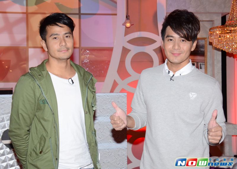 ▲郭彥均、郭彥甫兄弟合體出席《SS小燕之夜》錄影。（圖／記者林調遜攝影，2015.12.08）