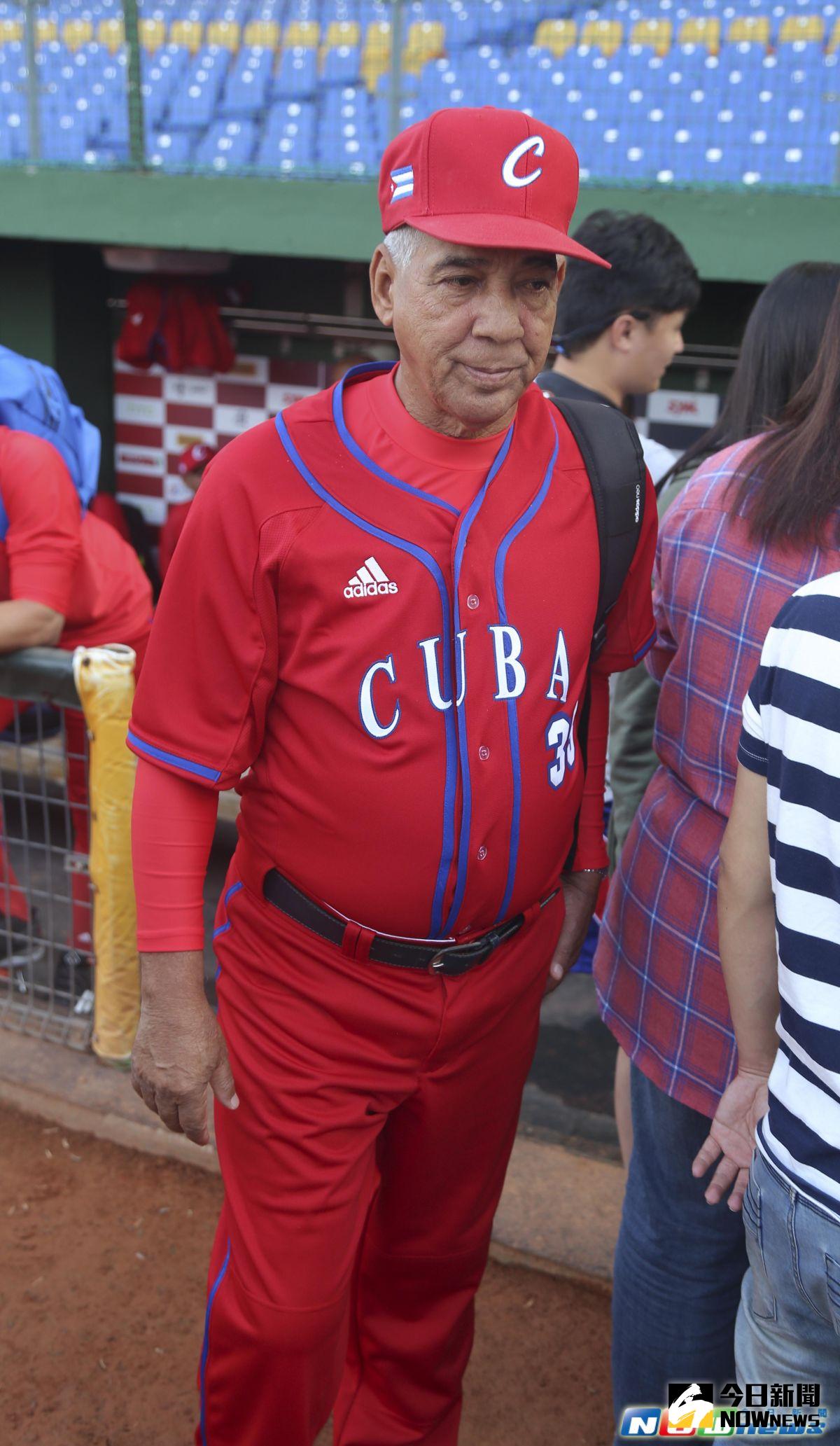 ▲古巴隊總教練馬蒂。（圖／葉政勳攝）