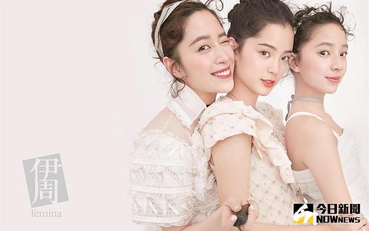 ▲歐陽娣娣（前）拉小提琴模樣太驚人，被網友熱搜。（圖／翻攝自歐陽妮妮Instagram，2017.02.12）