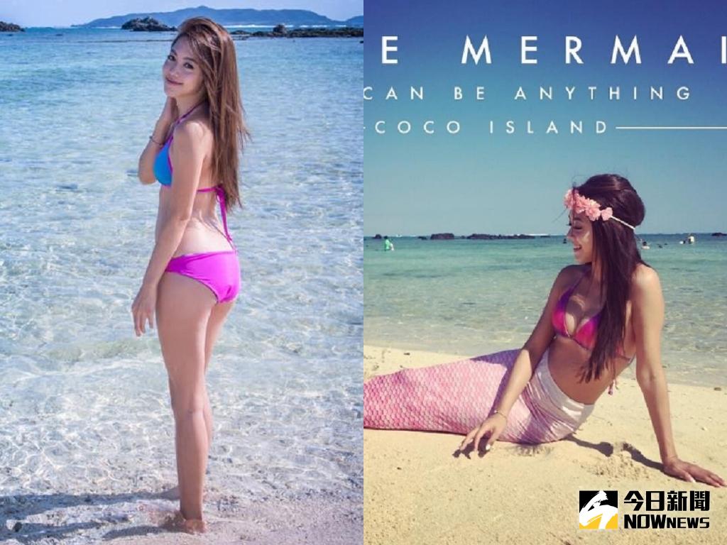 ▲林千又頻曬D乳春光。（圖／翻攝自千又 Demi Love Lin Club臉書粉絲頁、林千又IG，2016.09.02）