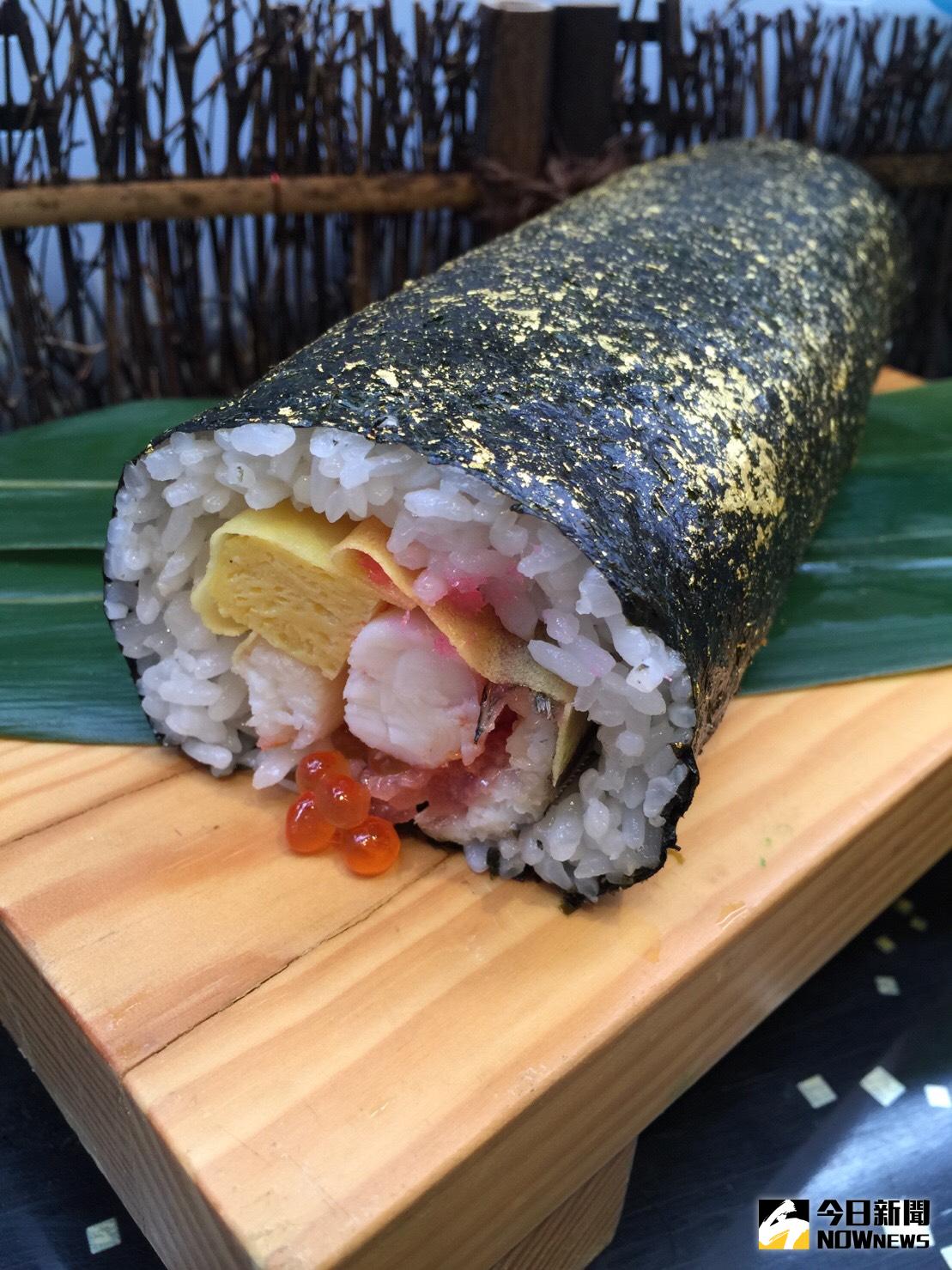 ▲「惠方卷」是指在日本立春前一天節分這天食用便能帶來好運的粗捲壽司。（圖／公關照片）