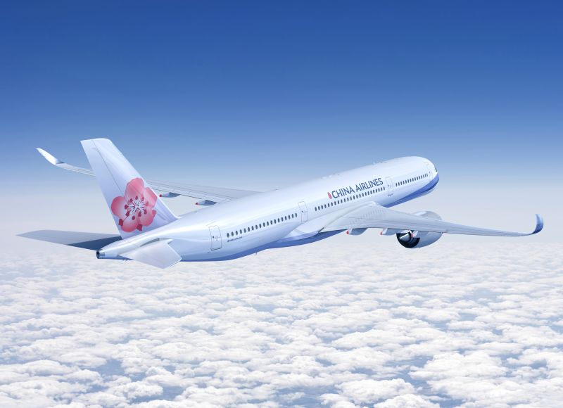 ▲中華航空新A350「帝雉號」今（28）日正式亮相。（圖／中華航空）