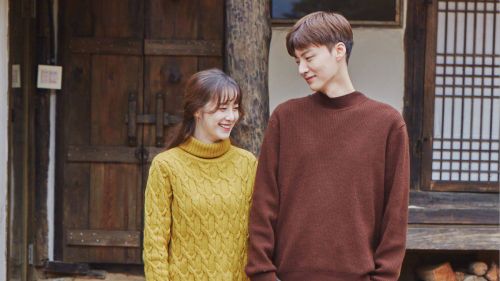 ▲具惠善（左）和安宰賢（右）在2015年熱戀，隨即在2016年閃婚。（圖／新婚日記 臉書）