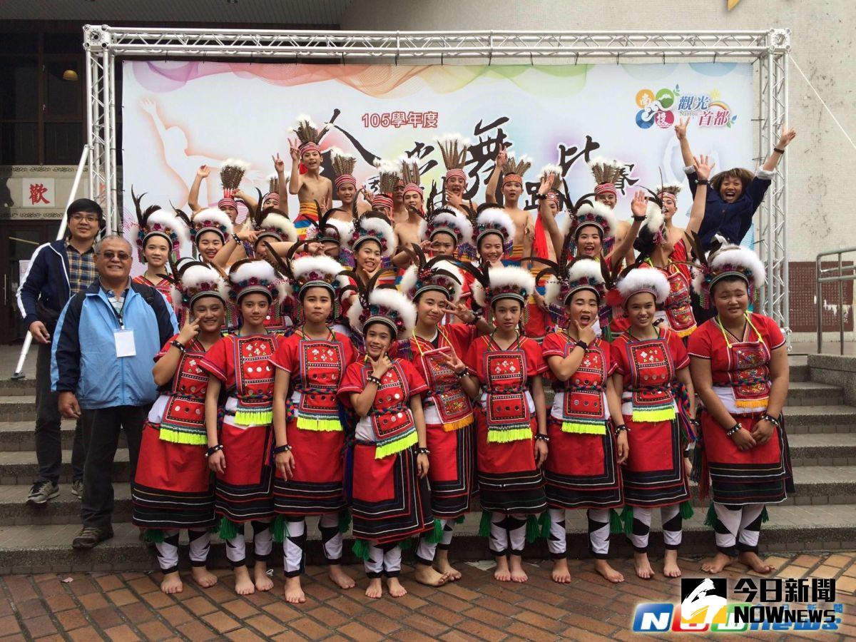 ▲得到全國優勝的豐濱國中在比賽後開心合影 。（圖／花蓮縣豐濱國中提供,2017.03.18）