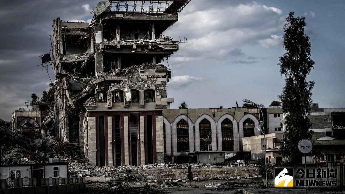 ▲美軍在摩蘇爾空襲釀平民死傷，現傳出遭空襲的建築是IS的人盾。（圖／達志影像／美聯社）