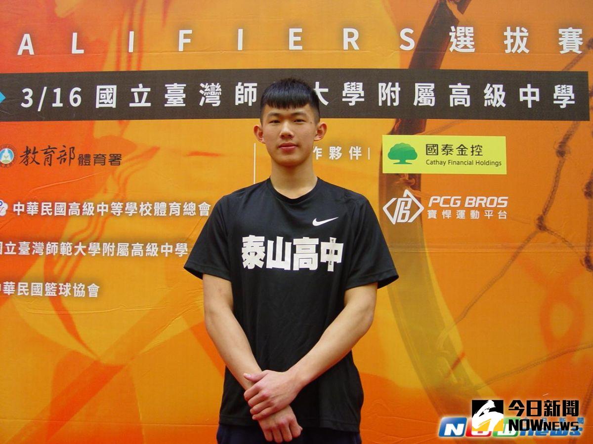 ▲泰山陳彥霖期盼明年能進小巨蛋。（圖／記者林志儒攝）