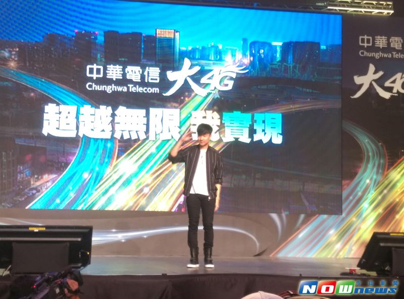 ▲林俊傑代言中華電信大4G方案。（圖／記者陳敬哲攝,2016.7.5）