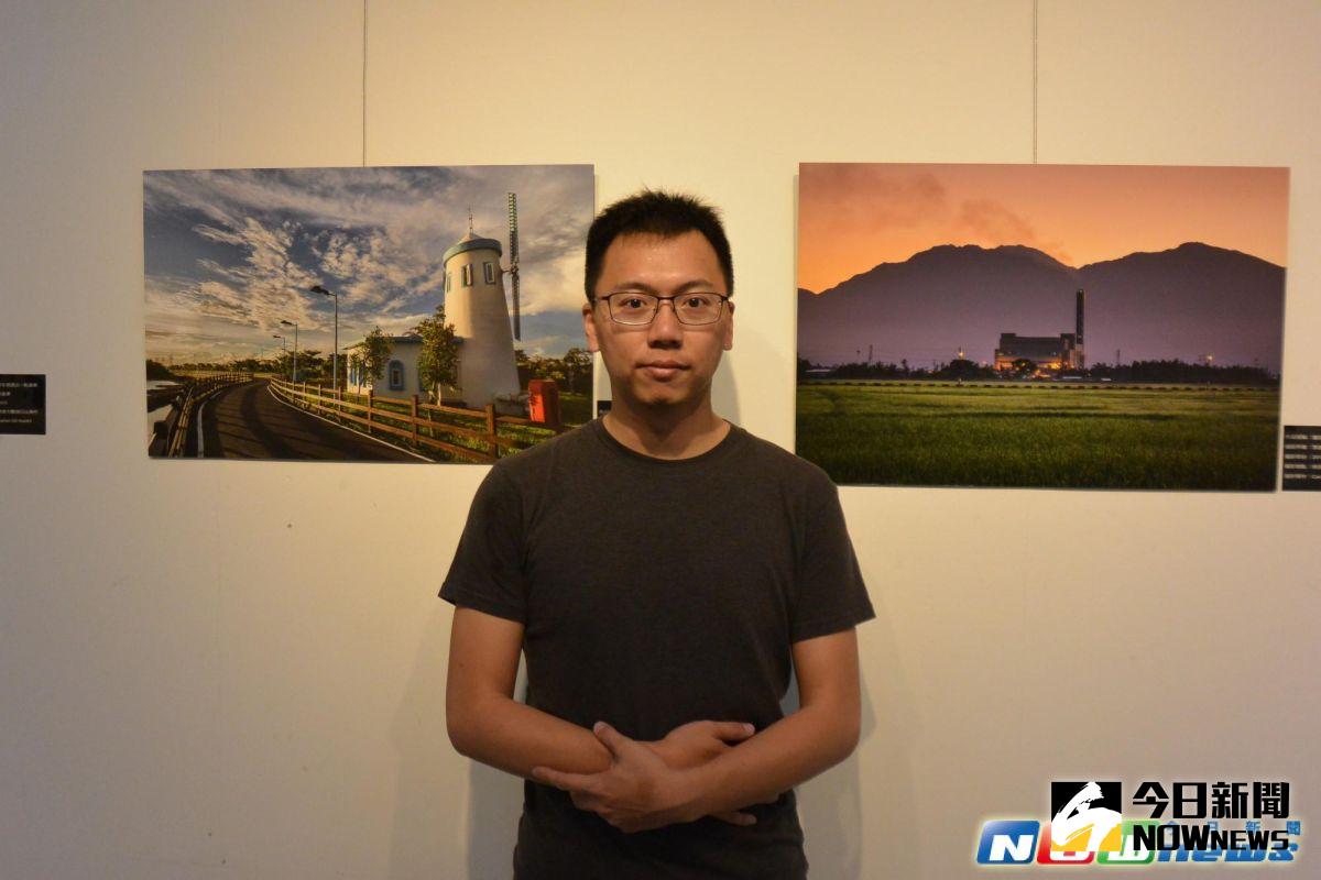 ▲李孟澤「印象大東港．武山下風情」攝影個展，透過印象攝影的概念，深刻呈現大東港地區的獨特風情。（圖／記者陳宗傑攝2017.3.8）