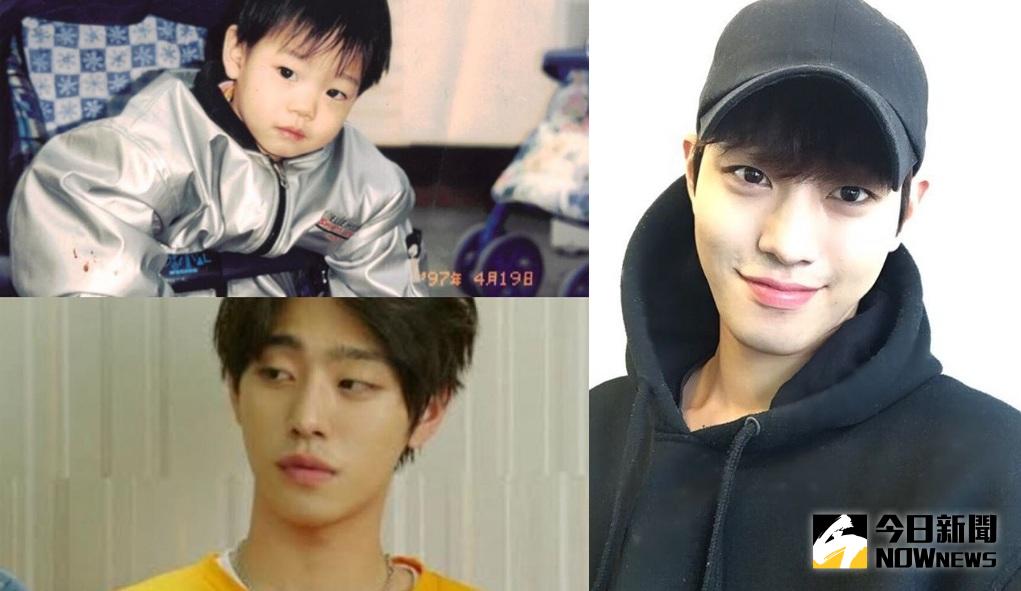 ▲安孝燮曬出童年照片，粉絲大讚完全沒變。（圖／翻攝自安孝燮IG，2017.03.22）