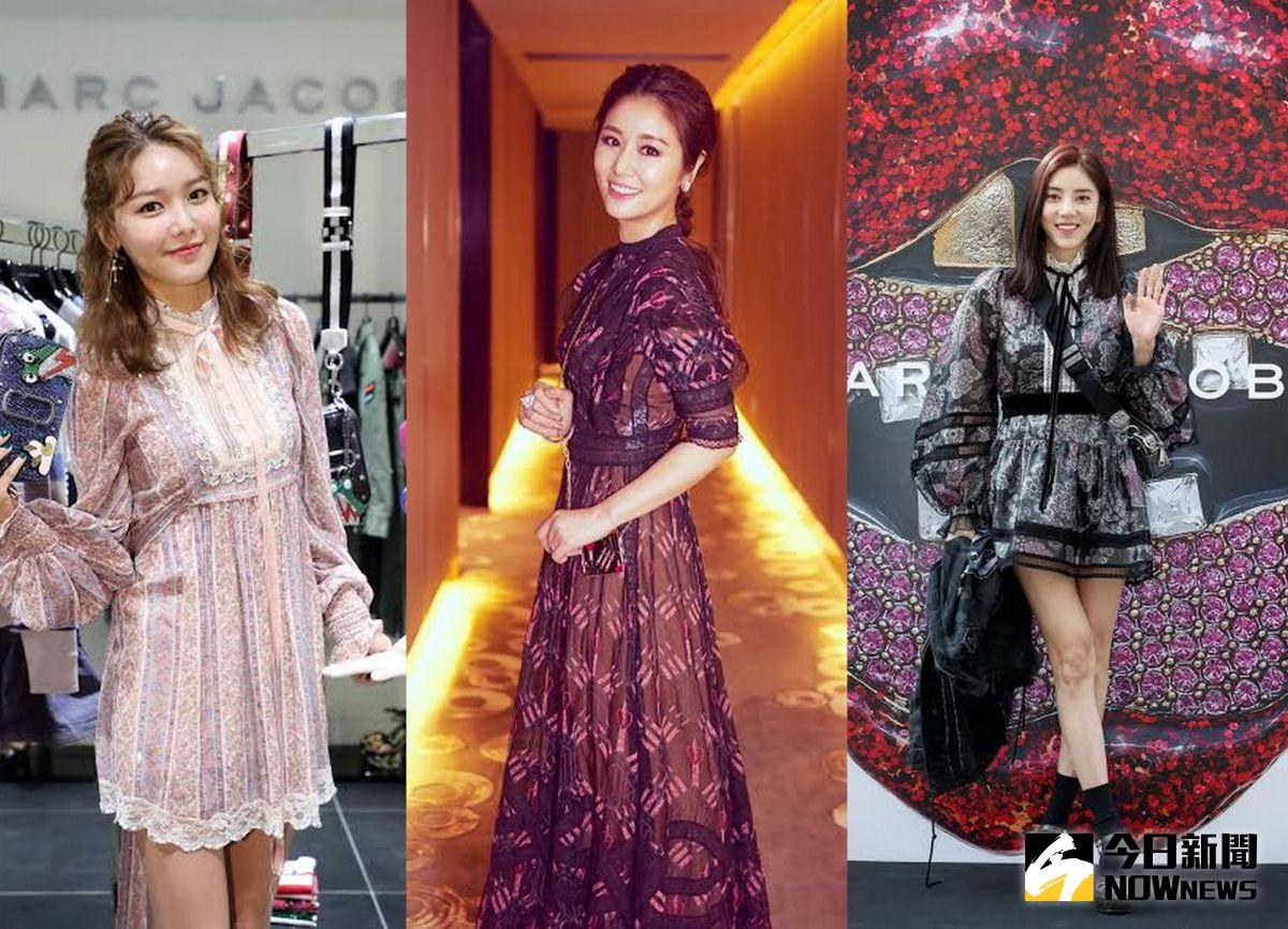 ▲女明星的穿搭一直是時尚界的風向球。（圖／Marc Jacobs、Valentino提供）