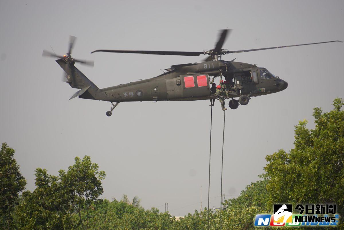 ▲陸軍航特部UH-60M黑鷹直升機。（資料圖／記者呂炯昌攝影）