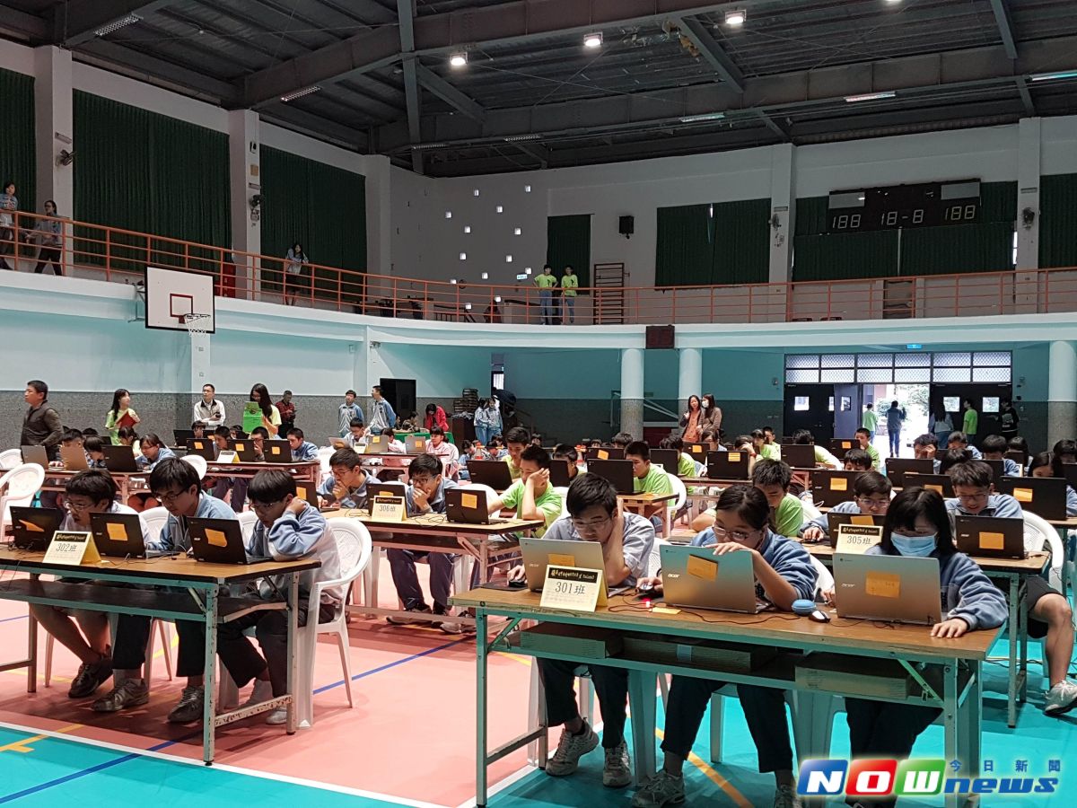 ▲礁溪國中舉辦電競大賽。（圖／記者李清貴攝,2017.3.22）