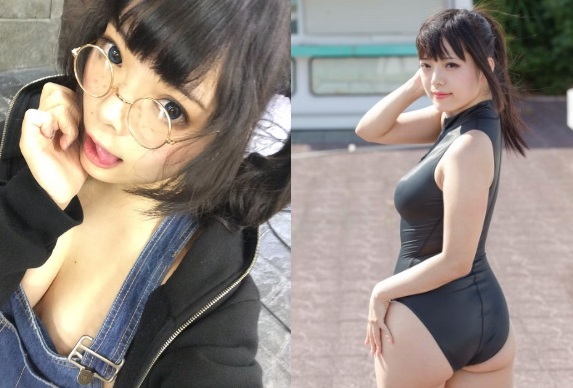 ▲赤根京平常的作風很大膽，大方放送傲人G奶。（圖／翻攝自赤根京推特，2017.03.02）