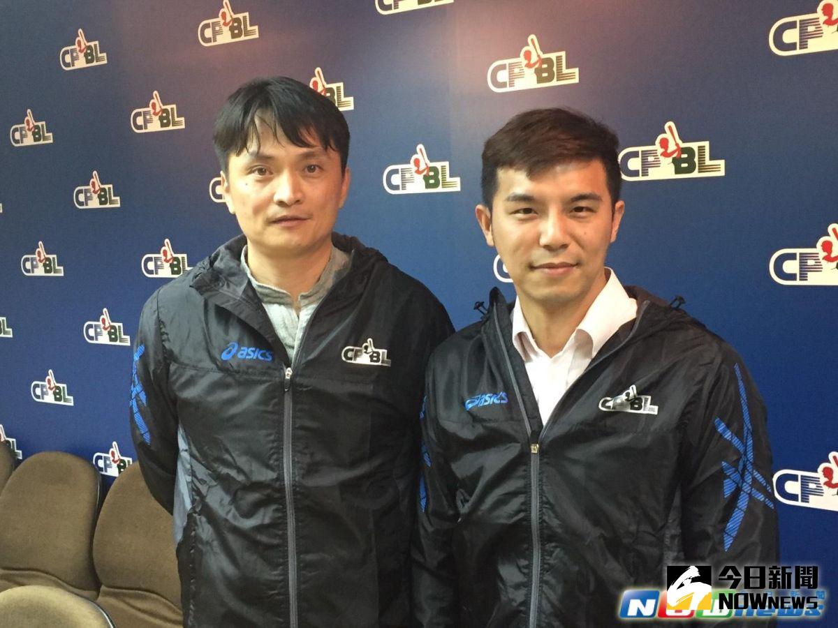 ▲馮勝賢（左）、許彥輝。（圖／吳政紘）