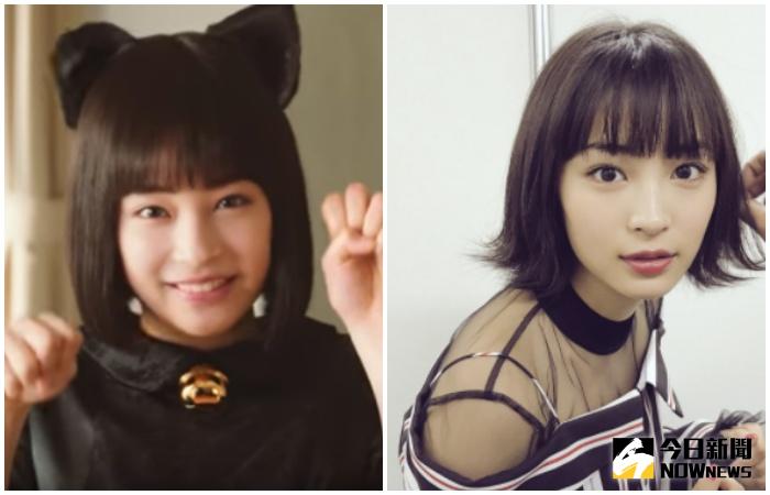 ▲廣瀨鈴扮黑貓喵叫，賣萌「恥度」爆表。（圖／翻攝自YouTube，2017.03.28）