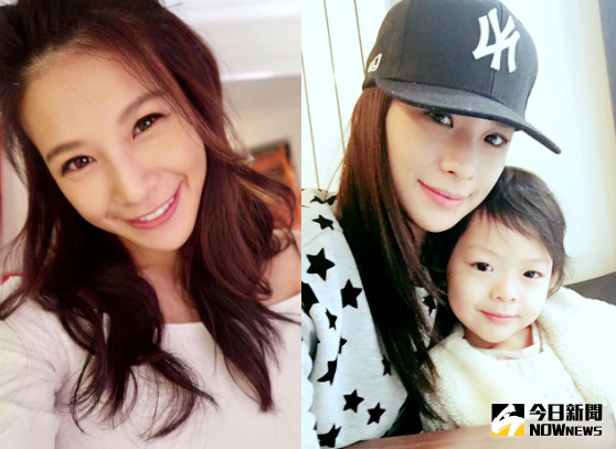 ▲艾莉絲離婚不後悔，和前夫也保持好友關係，希望能成為女兒的榜樣。（合成圖／翻攝自艾莉絲臉書，2017.03.30）