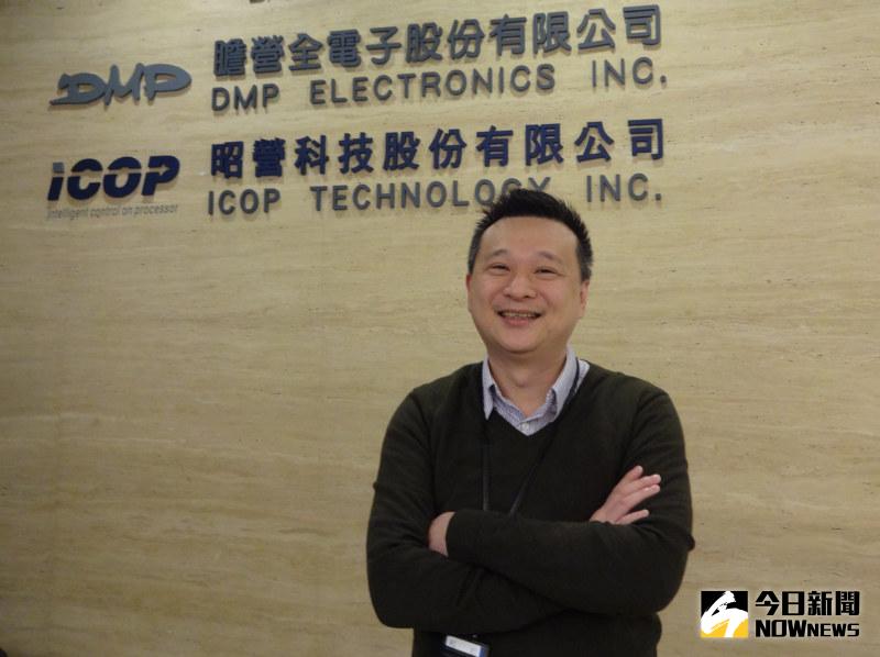 ▲RBL主辦人、瞻營全電子機器人事業部經理盧聰勇接受《智慧機器人網》專訪。（圖／記者林信男攝）