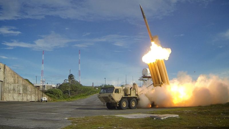 ▲美國在南韓部署終端高空飛彈防禦系統(THAAD，又稱薩德)。（圖／美國國防部）