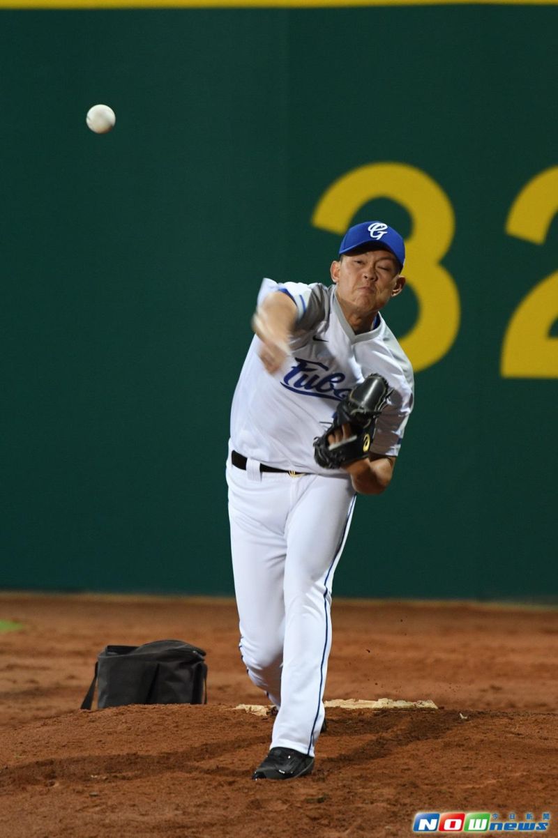 ▲黃亦志先發。（圖／葉政勳攝）