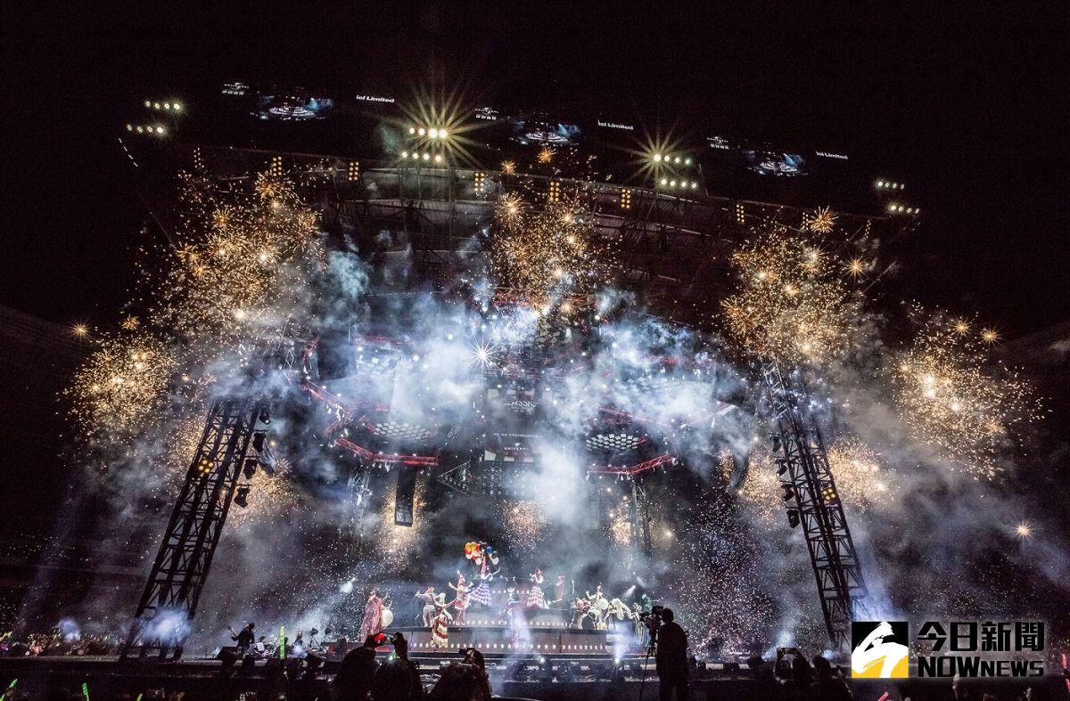▲張學友演唱會戶外場地，規模全面升級。（圖／環球提供，2017.03.27）