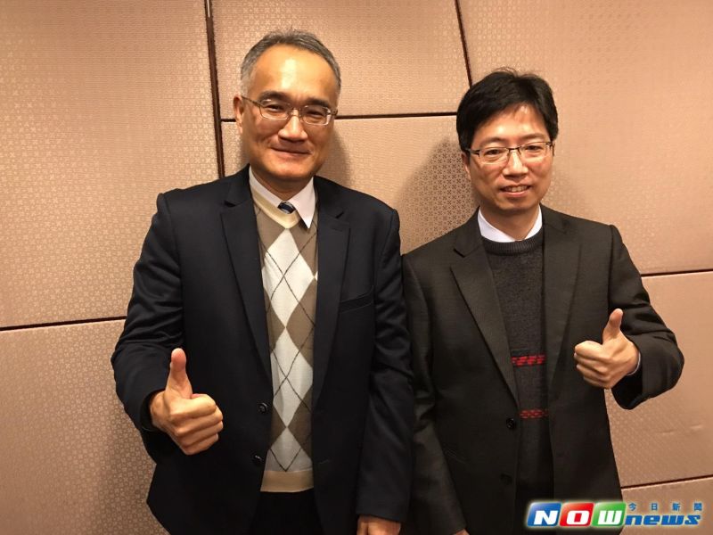 ▲ 增加年輕客群，瑞興銀行推出活儲領定儲利息專案，左為瑞興銀行董事長郭釧溥，右為總經理陳建豪。（圖／記者顏真真攝）