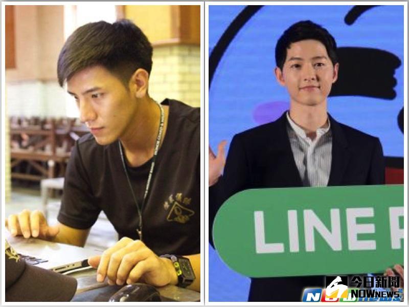 ▲孟霆（左）外型俊俏，就連韓妞都說比「歐巴」宋仲基帥。（圖／NOWnews資料照、翻攝自孟霆臉書，2017.03.26）