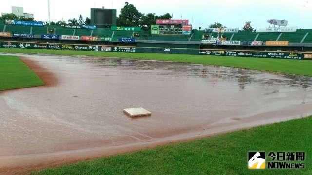 ▲因雨延賽。（圖／聯盟提供）