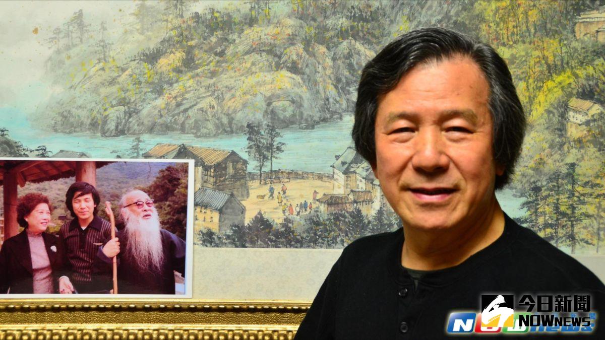 ▲王南雄，出生於高雄市立美術館所在地的鼓山區內惟，家中有八位兄弟姊妹，在物資貧乏且經濟困頓的年代，從小就喜歡在紙上畫圖補破土牆。（圖／記者宋德威翻攝，2017.3.9）