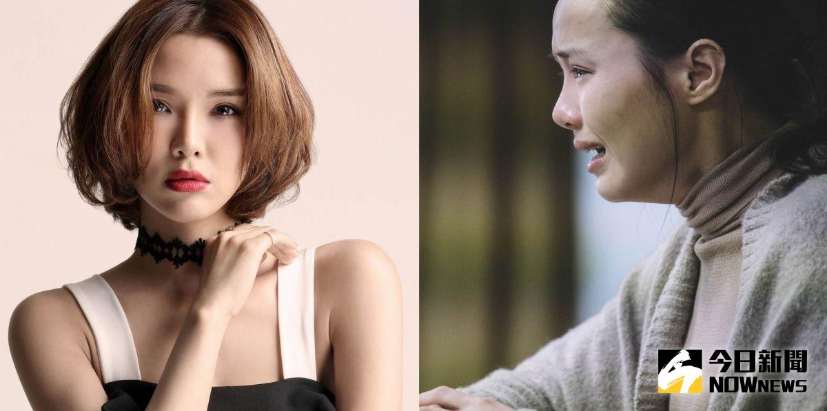 ▲方皓玟唱歌和演出《一念無明》（右）的模樣，差很多。（圖／甲上，2017.03.30）