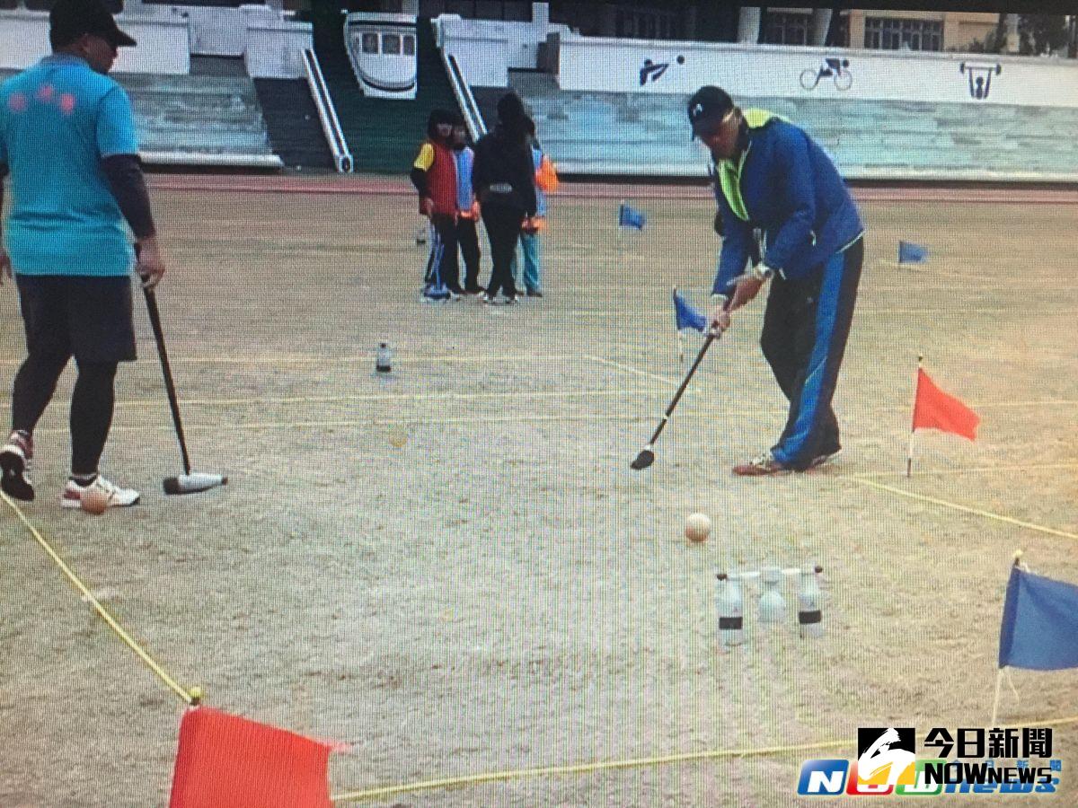 ▲木球是台灣人發明的運動，是一項十分安全，且極具趣味性運動，男女老少都適合。（圖／翻攝自網路）