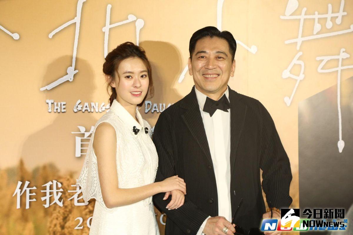 ▲《林北小舞》9日舉辦首映會，高捷、邱偲琹。（圖／記者葉政勳攝，2017.03.09）