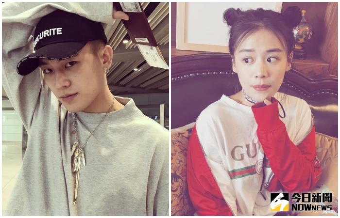 ▲馬思純（右）白色情人節疑認愛歐豪。（圖／翻攝自歐豪微博、馬思純工作室微博，2017.03.15）