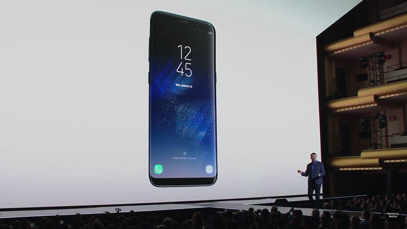 ▲三星S8與S8 Plus正式發布。（圖／翻攝自三星發布直播）