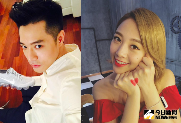 ▲鬼鬼（右）和周湯豪相識十年，常在臉書親暱互動，引來粉絲敲碗「鬼湯cp」。（圖／翻攝自Nick 周湯豪臉書、鬼鬼 吳映潔臉書，2017.03.26）