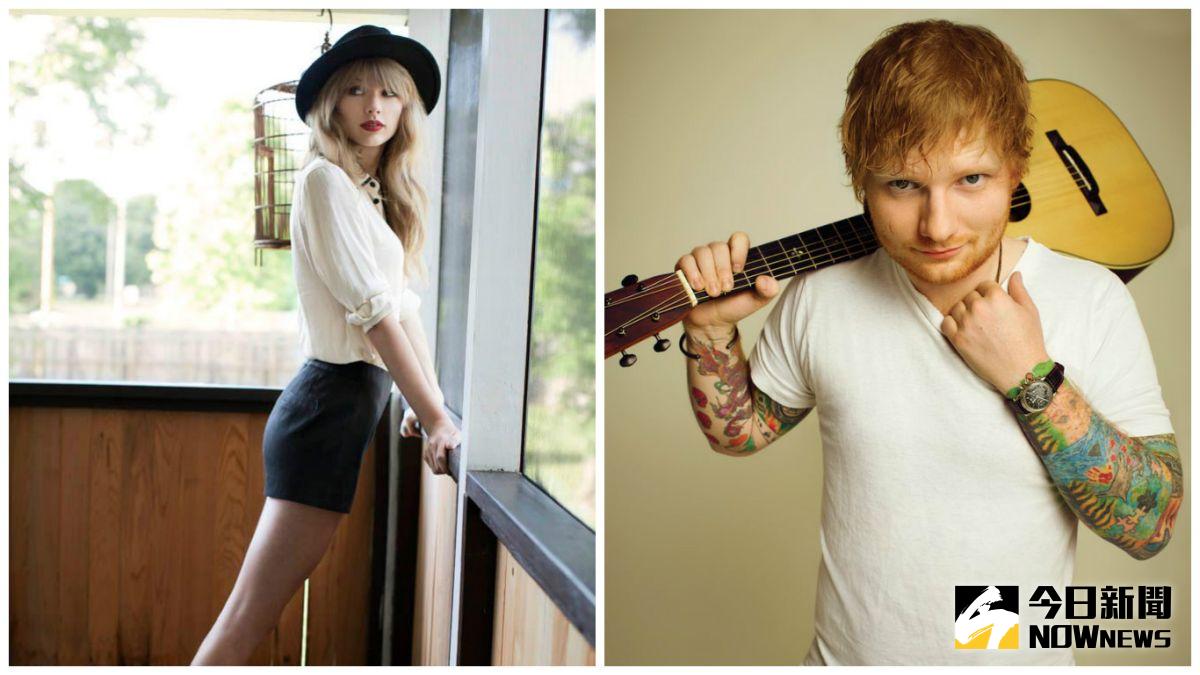 ▲紅髮艾德（右）自爆自己睡過泰勒絲（左）的好姊妹。泰勒斯身邊好姊妹雲集，簡直可以組一隊美少女戰士。艾德究竟跟誰上床，引發猜測。（圖／翻攝自紅髮艾德、泰勒絲臉書，2017.03.09）