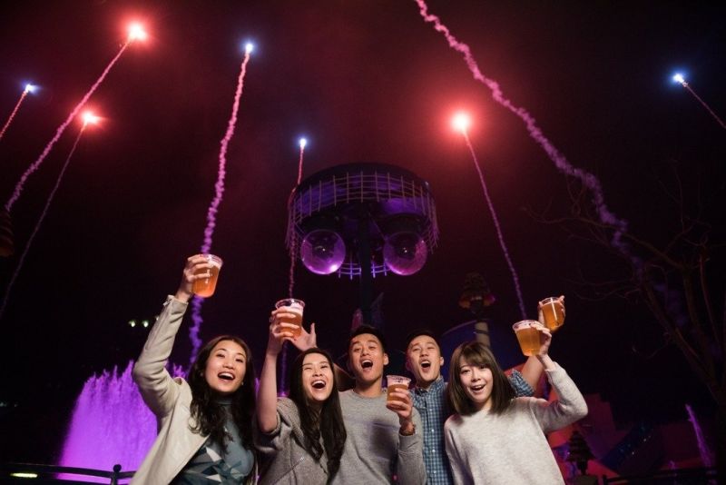 ▲香港海洋公園為慶祝開幕40周年，即日起舉辦「南島饗樂」夜間美酒佳餚盛會。（圖／香港海洋公園）