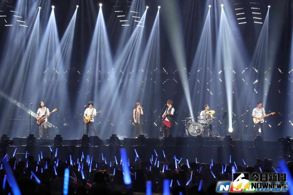 ▲2016五月天小巨蛋演唱會最終章。（圖／特派記者吳政璋攝，2017.1.1）
