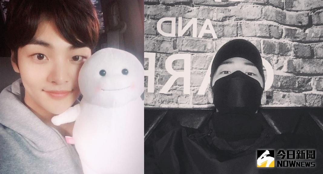 ▲金旻載一次上傳3張自拍照，粉絲踴躍留言。（圖／翻攝自金旻載IG，2017.03.23）