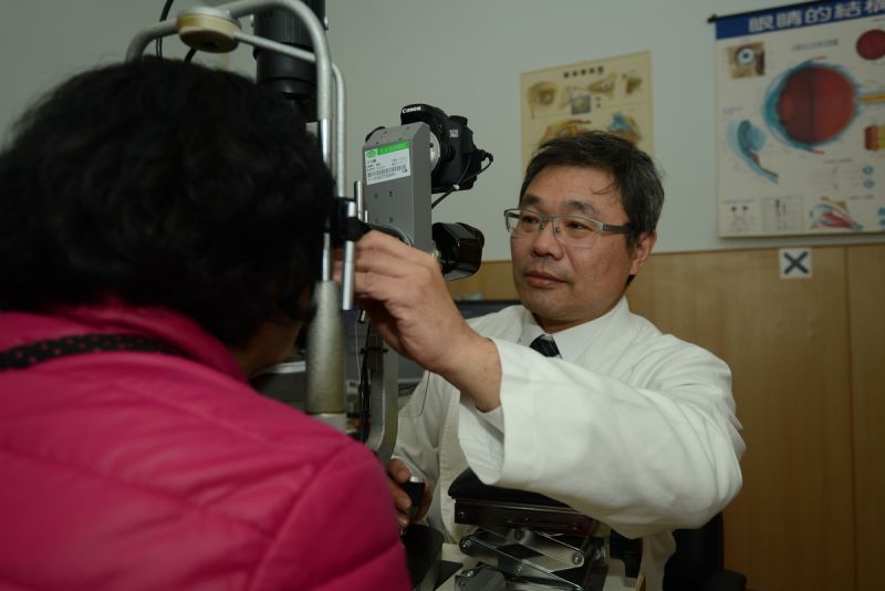▲3月6日是世界青光眼日，醫師提醒民眾應了解青光眼的威脅性。（圖／台北慈濟提供）