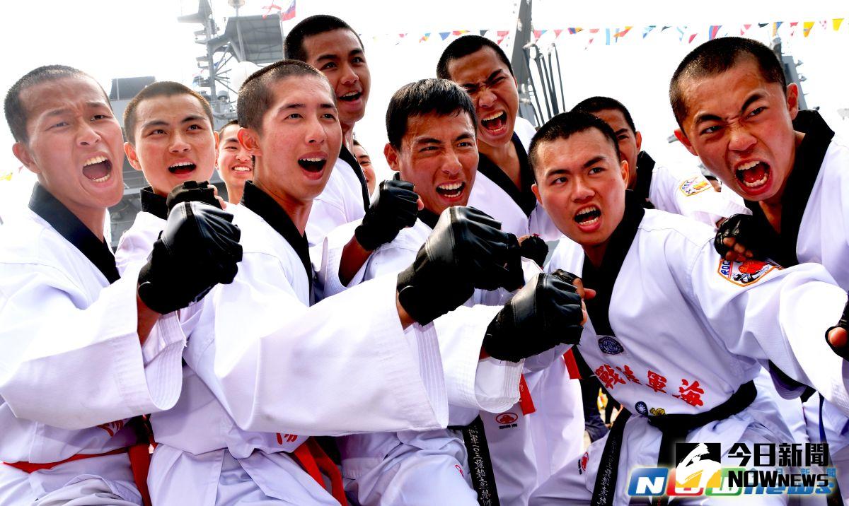 ▲『做英雄中的英雄、做好漢中的好漢』的海軍陸戰隊莒拳隊員。（圖／記者宋德威攝，2017.3.22）