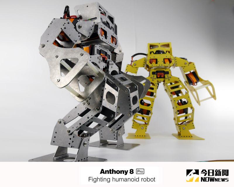 ▲台灣NO.1格鬥機器人：安東尼（Anthony）。（圖／《智慧機器人網》製作，下同）