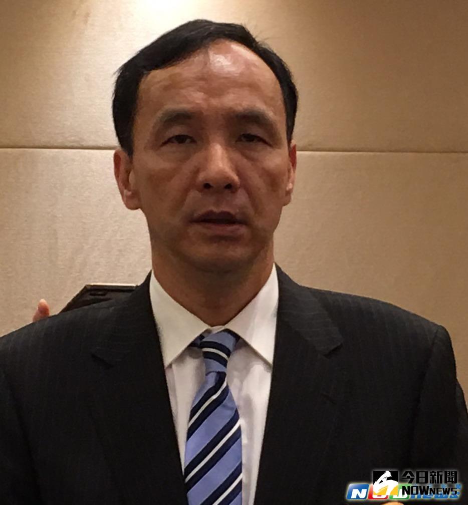 ▲前新北市副市長許志堅遭判10年，新北市長朱立倫今（7）日受訪時強調，廉潔是最重要、基本的要求，並先中止涉及的二個都更案。（圖／記者陳志仁攝，2017.3.7）