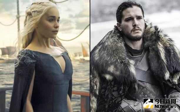 ▲龍后（左）和瓊恩雪諾聯姻，是許多觀眾希望的，但兩人真的會結婚嗎？（劇照，2017.04.04）