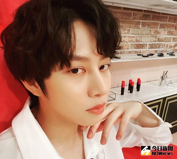 ▲金希澈於錄影途中發生輕微車禍，所幸無任何受傷。（圖／翻攝自希澈IG，2017.04.28）